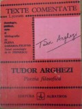 POEZIA FILOSOFICA, TEXTE COMENTATE-TUDOR ARGHEZII-339589