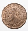 FRANTA . UN CENTIME 1856 BB . DETALII EXCELENTE . MON. STRASBOURG . MAI RARA ., Europa, Cupru (arama)