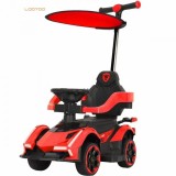 Mașinuță pentru copii cu sunete și lumini, control parental, modele roșu și albastru &ndash; siguranță și distracție