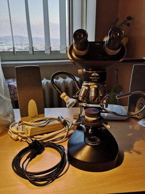 Microscop pentru numismatica foto