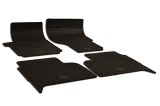 Covorase Auto Cauciuc VW Amarok (2010-) Umbrella - Set Complet Fata + Spate, Impermeabile, Negre