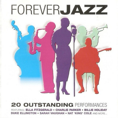 CD Forever Jazz - 20 Outstanding Performances: Nat King Cole, Billie Holiday foto