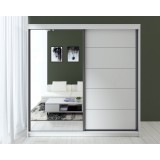 Dulap UC MP3, 180x60x200 cm, Alb