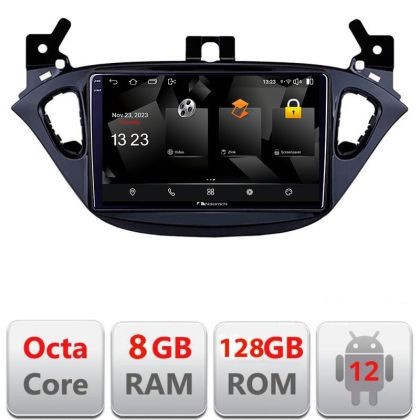 Navigatie Opel Corsa 2013-2016 5960Pro-corsa Android Octa Core Qualcomm 2K Qled 8+128 DTS DSP 360 4G Optical CarStore Technology