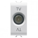 Priză TV capăt 1M alb Chorus &ndash; GEWISS | GW10361