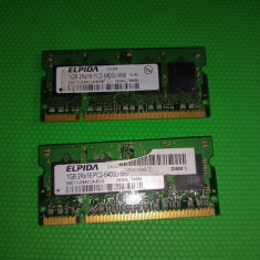 Memorie laptop DDR2 1Gb 800Mhz PC2-6400U Elpida