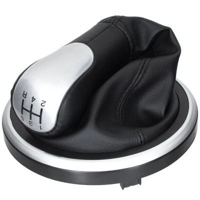 Set nuca si manson schimbator viteze Modecar pentru Ford Fiesta V 2001-2008, Negru foto