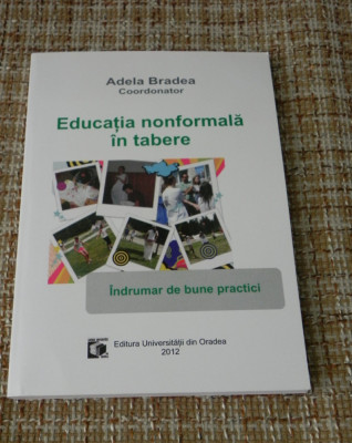 Adela Bradea - Educatia nonformala in tabere Indrumar de bune practici foto