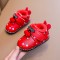 Pantofi imblaniti rosii - Cirese (Marime Disponibila: Marimea 21)