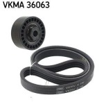 Set curea transmisie cu caneluri Dacia Logan, Logan II, Logan Mcv II, Sandero, Sandero II; Nissan Kubistar; Renault Clio II, Kangoo, Kangoo Express