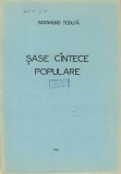 C9563N Șase c&acirc;ntece populare, Sigismund Toduță, 1973