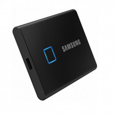 Ssd extern samsung t7 touch portabil 1tb usb 3.2 black foto