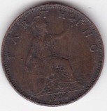 Marea Britanie farthing 1920 - George V