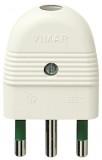 Vimar Stecher 20A, 250V, 3 pini alb