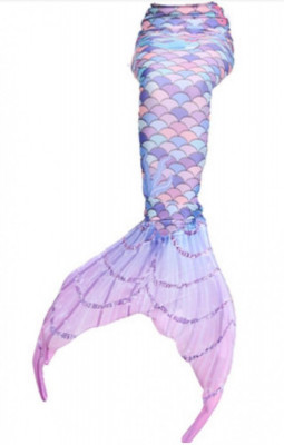 Costum de baie Sirena THK&amp;reg;, Albastru/Roz deschis, 120 cm, fara fina foto