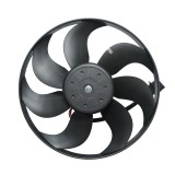 Ventilator radiator 350 mm pentru Audi, Seat si Skoda, cod OEM 1J0959455