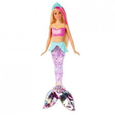 Papusa Barbie Dreamtopia Sirena cu lumini foto