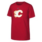 Calgary Flames tricou de copii NHL Primary Logo Short Sleeve - 170&ndash;176 cm (14&ndash;16 ani)