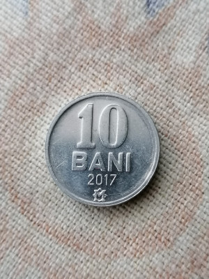 10 BANI 2017 - MOLDOVA. aunc foto