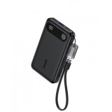 POWER BANK Anker 10.000 mAh, 22.5W , 2x USB-C, 1x USB-A, cablu USB-C, 255 g, negru, &quot;A1257G11&quot; (timbru verde 0.98 lei) - 0194644040499