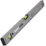Nivela Sola Baupro, aluminiu, argintiu 2 bule, 100 CM