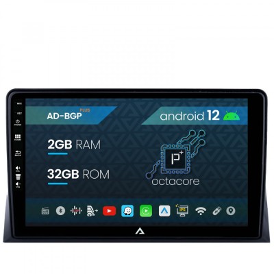 Navigatie VW Multivan T5 (2003-2015), Android 12, P-Octacore 2GB RAM + 32GB ROM, 9 Inch - AD-BGP9002+AD-BGRKIT025T5 foto