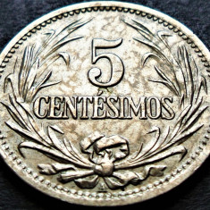 Moneda exotica istorica 5 CENTESIMOS - URUGUAY, anul 1901 * cod 1882 B