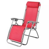 Cumpara ieftin Scaun camping, pliant, structura metalica, rosu, 62 x 109 cm
