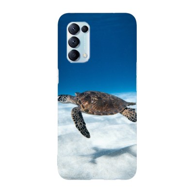 Husa compatibila cu Oppo A74 5G model Flying turtle, Silicon, TPU, Viceversa foto