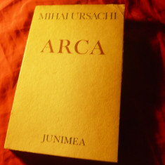 Mihai Ursachi - ARCA -Ed.1979 ,prefata St.Augustin Doinas ,224pag- Poezii