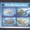 WWF ANTIGUA &amp; BARBUDA 2002 reptile bloc cu 4 timbre conform scan MNH
