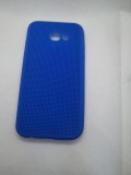 Husa Silicon Samsung A5 2017 A520 Mesh Albastru inchis