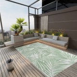 vidaXL Covor de exterior, ARAKIL verde, 190x290 cm, PP