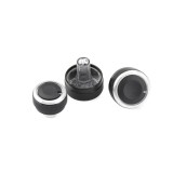 Set 3 butoane cromate AC pentru VW Passat Golf Jetta Touran Seat Skoda