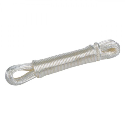 Sfoară Rufe, Alb, 20m, Acoperire Plastic foto