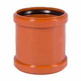 Țeavă canalizare 315 mm, mufă dublă KGMM DN/OD 315, racord canalizare PVC