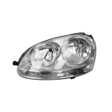 Cumpara ieftin Far TYC cromat pentru VW Golf V Jetta III partea stanga cu motor electric tip bec h7+h7