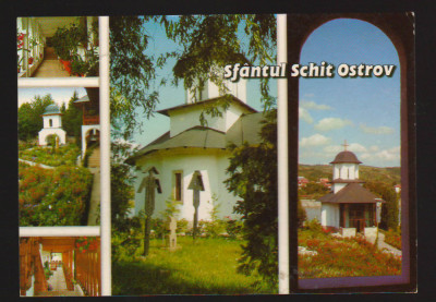 CPIB 19835 CARTE POSTALA - CALIMANESTI, SFANTUL SCHIT OSTROV, JUD VALCEA, MOZAIC foto