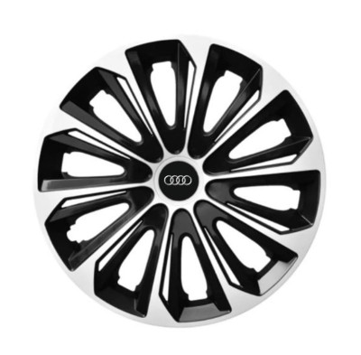 Set 4 capace roti Extra strong silver R15 pentru gama auto Audi foto