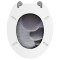 Capace WC, 2 buc., MDF, model pietre - 5