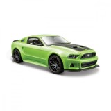 Masinuta Maisto Ford Mustang Street Racer 2014, 1:24, Verde