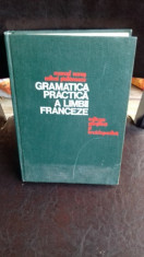 Gramatica practica a limbii franceze , Marcel Saras , 1976 foto