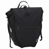 vidaXL Geanta pentru bicicletă pentru suportul de bagaje 25 L Negru 32.5x17x57 cm