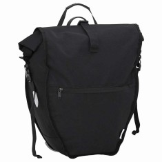 vidaXL Geantă de bicicletă Negru 32.5 x 17 x 57 cm Poliester