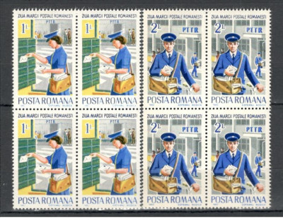Romania.1982 Ziua marcii postale bloc 4 YR.747 foto