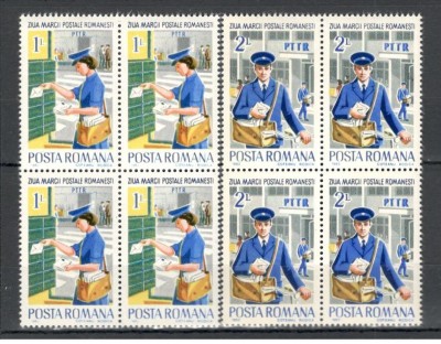 Romania.1982 Ziua marcii postale bloc 4 YR.747 foto