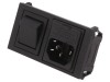 Conector AC soclu mamă 10A 250VAC