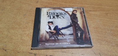 CD Audio Brooks &amp;amp; Dun - Waitin on Sundown #A3288 foto