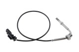 Senzor temperatura filtru particule Opel Corsa E (X15) 2014-, Inaintea Filtrului De Particule, (Lungimea Cablului 440mm), NTY EGT-PL-036