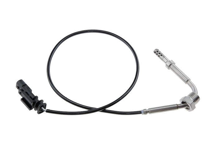 Senzor temperatura filtru particule Opel Corsa E (X15) 2014-, Inaintea Filtrului De Particule, (Lungimea Cablului 440mm), NTY EGT-PL-036